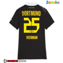 Ženske Nogometnih dresov Borussia Dortmund Joey Veerman #25 Gostujoči 2026-27 Kratki rokavi